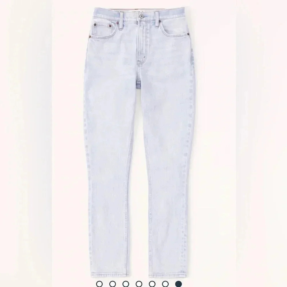 abercrombie curve love jeans light wash petite short skinny high rise raw hem